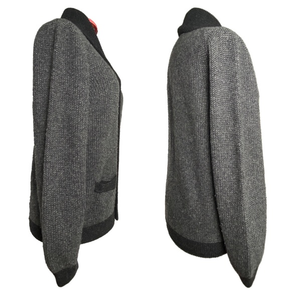 Loragi Lambswool Cardigan Oversized Italy - Picture 9 of 10